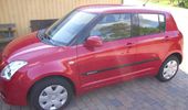 Min f�rste nye bil. JUBII. Swift 1.3i GL-J 4x4, Supreme Red metalic